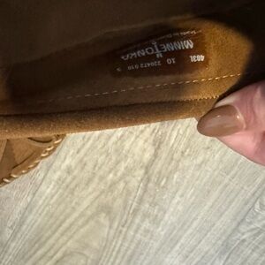 Minnetonka slip on shoes